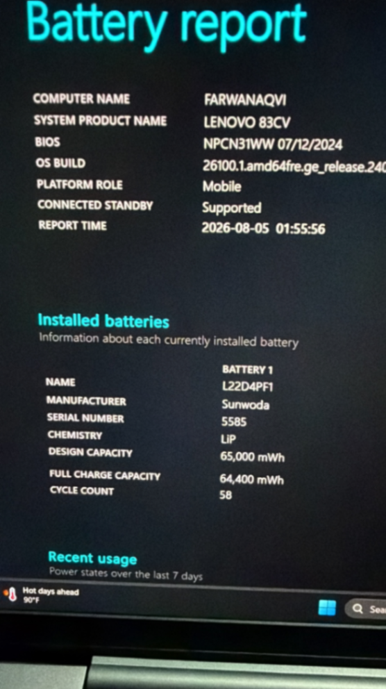 Lenovo slim 7 — 4