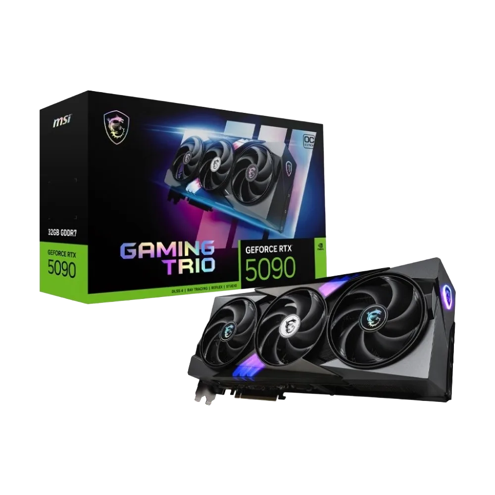 MSI GeForce RTX 5090 GAMING TRIO 32GB OC GDDR7 Graphics Card - Photo 1