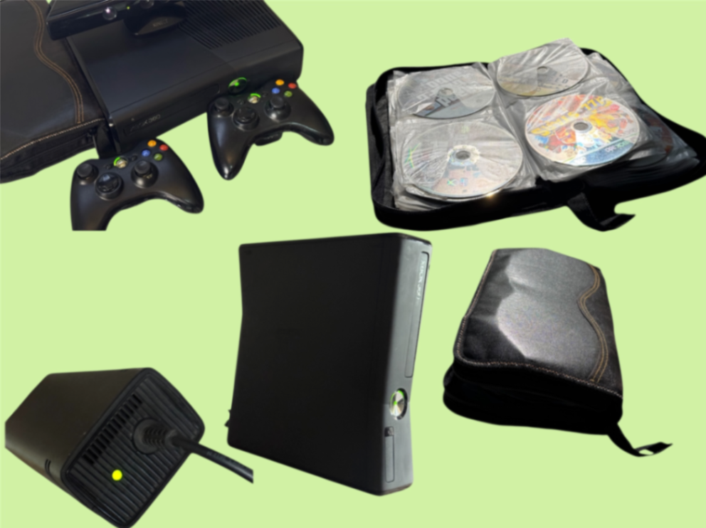 Microsoft Xbox 360 S 4GB Console with Kinect Bundle 250 GB Storage  — 2