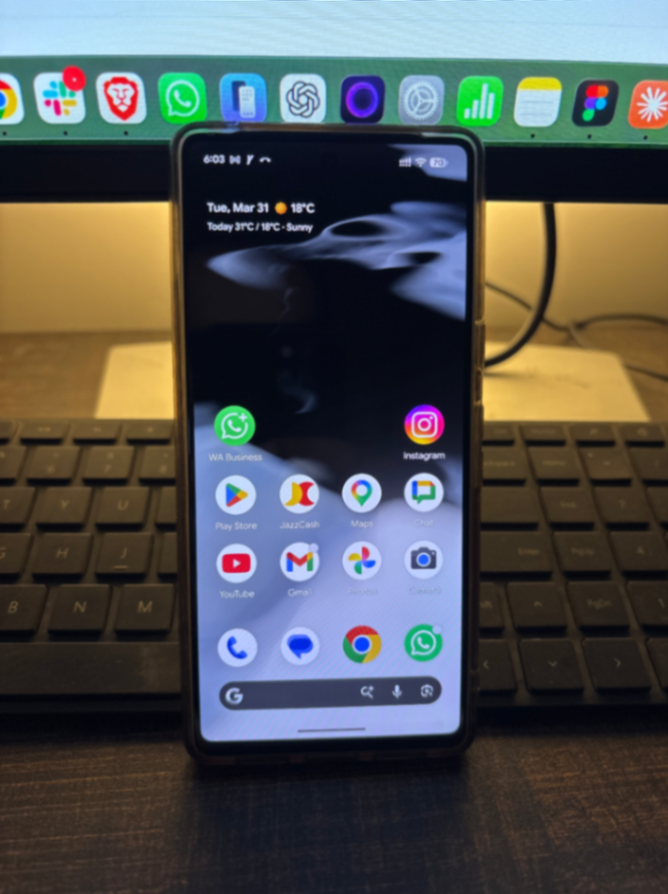Google Pixel 7 128GB White - Like New — 3